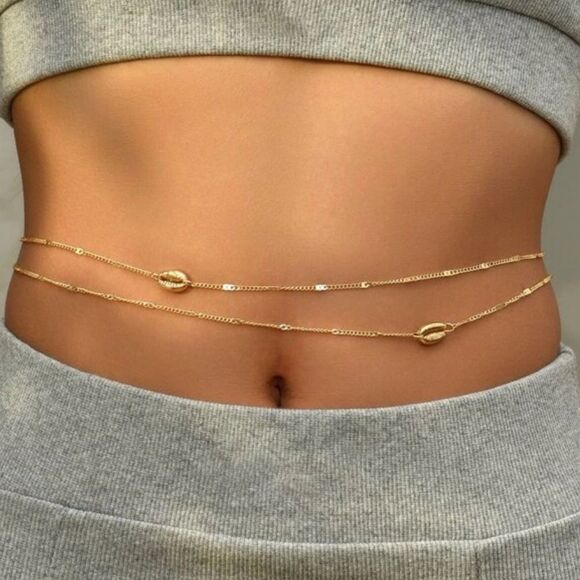 Shell Waist Chain #1533 - Picture 1 of 5